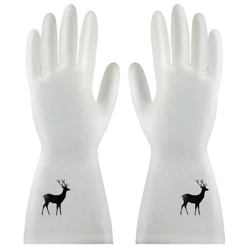 Dish Glove Rubber - Waterdichte rubberen latex afwashandschoenen Keuken Duurzame