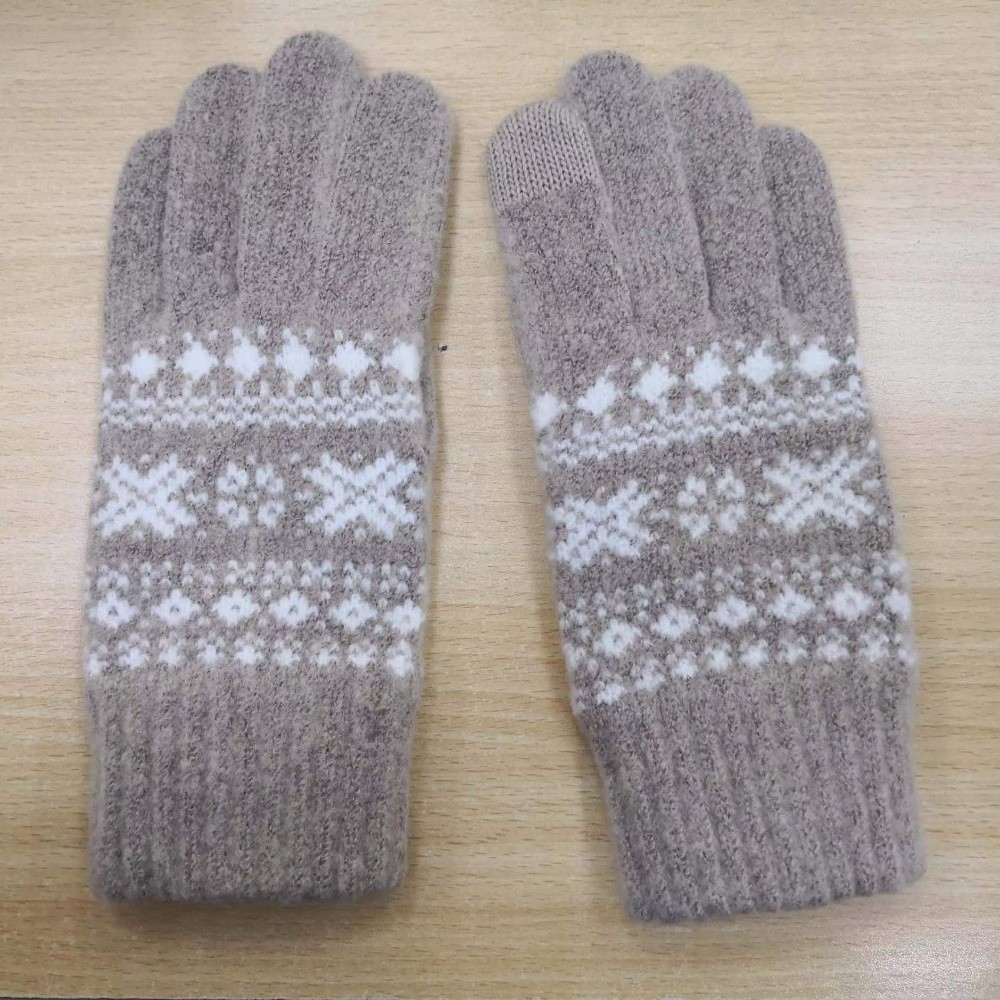 Winter Glove Insulated - Touchscreen ‌ Volledig gebreide handschoenen met