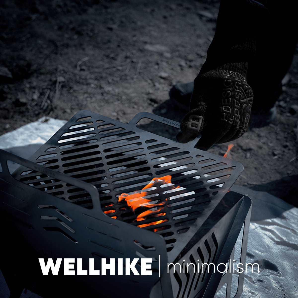 Heat Resistant Glove - Hittebestendige en vlamvertragende campinghandschoenen, voor grillen,