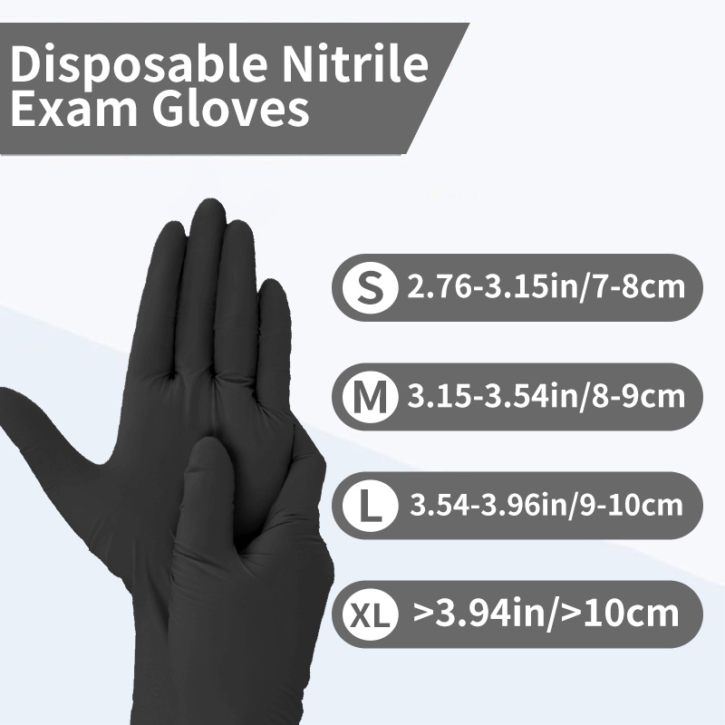 100-1000 stuks nitril onderzoe - Exam Glove Nitrile recensie en prijs