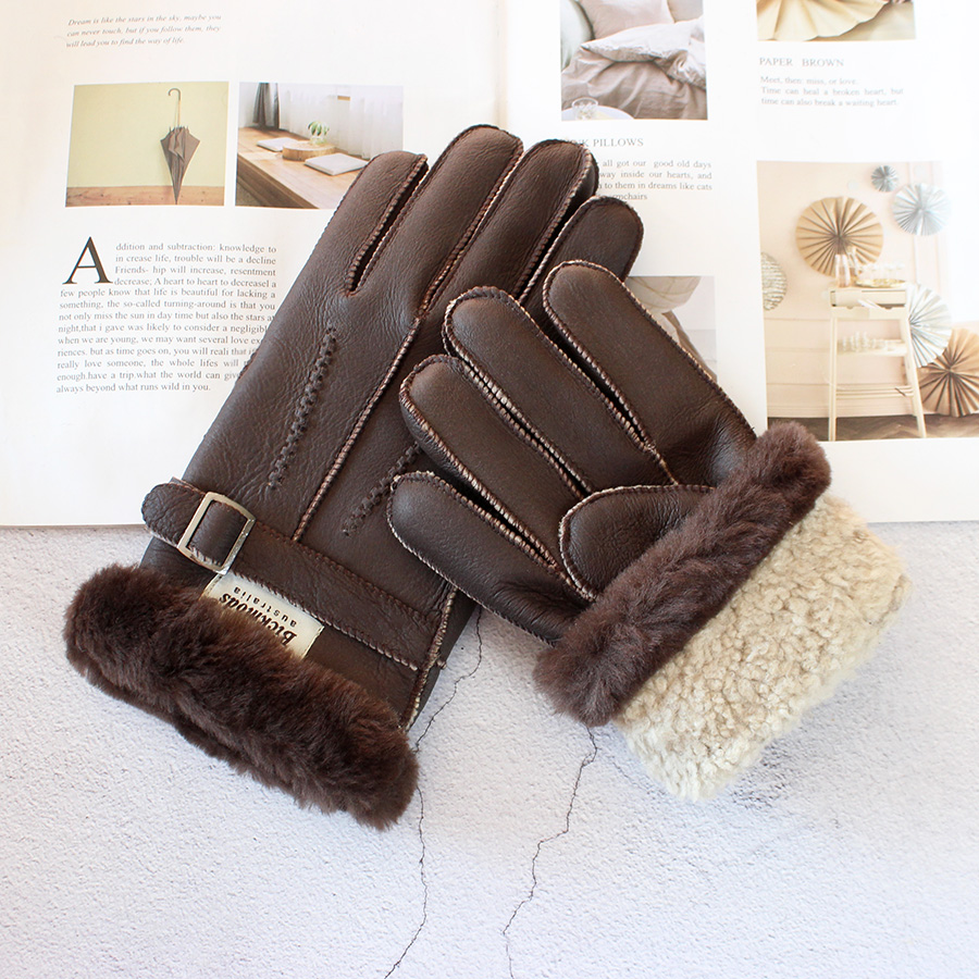 Handschoenen van schapenvachtb - Leather Driving Glove recensie en prijs