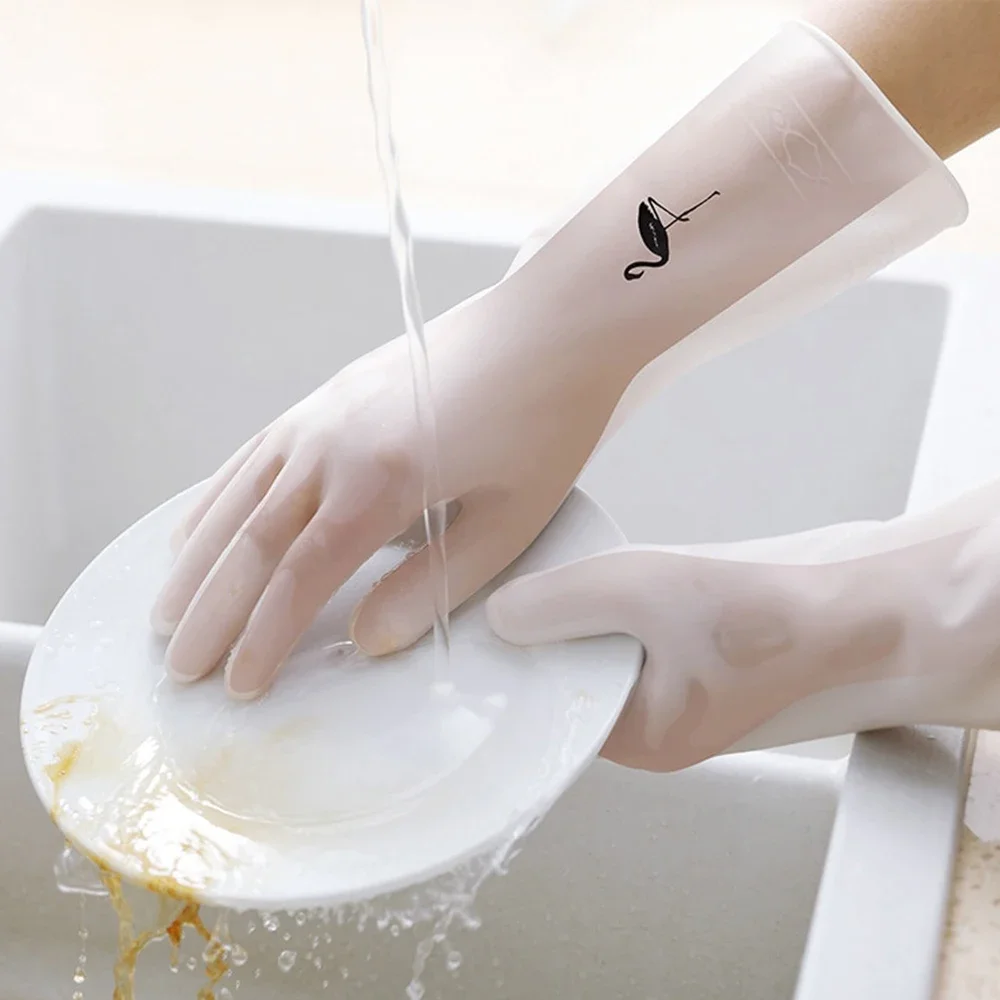 Waterdichte rubberen latex afw - Dish Glove Rubber recensie en prijs