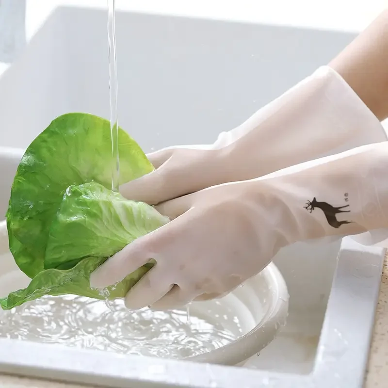 Waterdichte rubberen latex afw - Dish Glove Rubber recensie en prijs