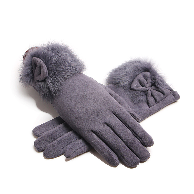 Winter Vrouwelijke Suède Bow P - Leather Driving Glove recensie en prijs